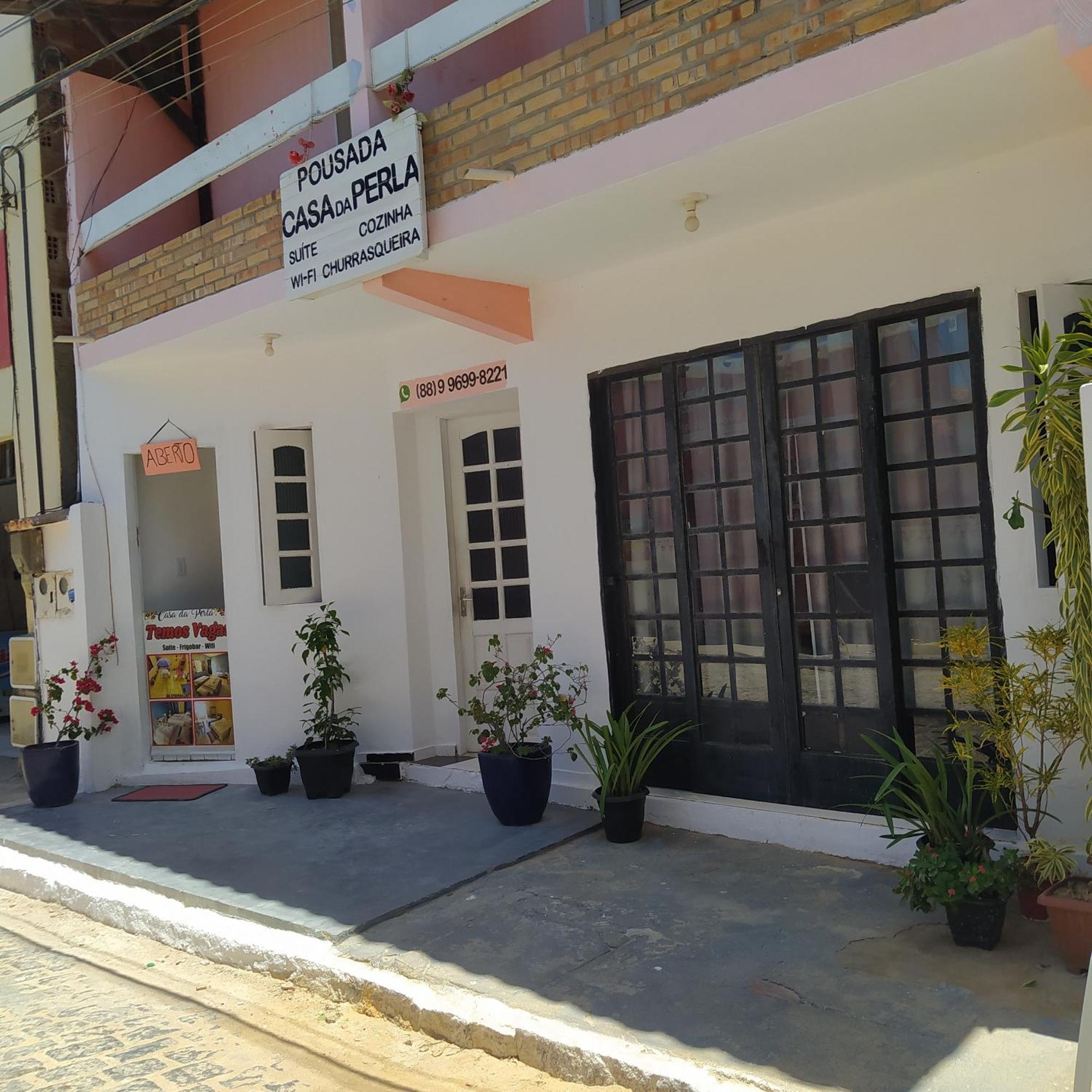 Pousada Casa Da Perla Canoa Quebrada Exterior foto